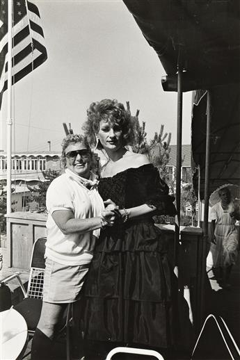 SUZANNE POLI (1942 - ) A collection of 11 photographs featuring drag queens from the 1985 Miss Fire Island pageant, held in Cherry Grov